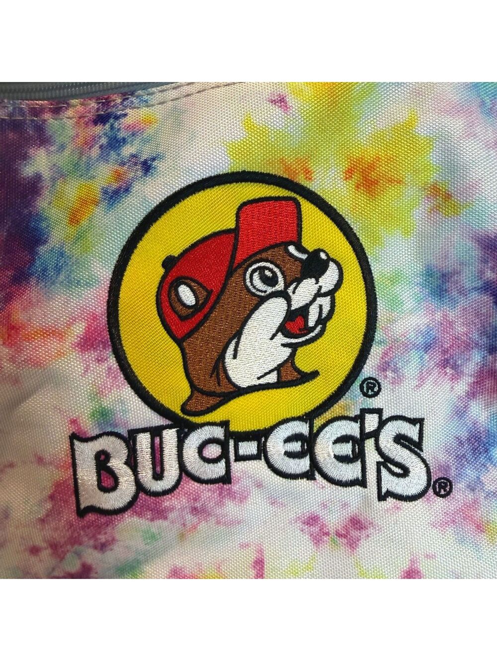 NWT Tie Dye Jewel Toned Insulated Buc-ee's 24 Can Cooler Bag